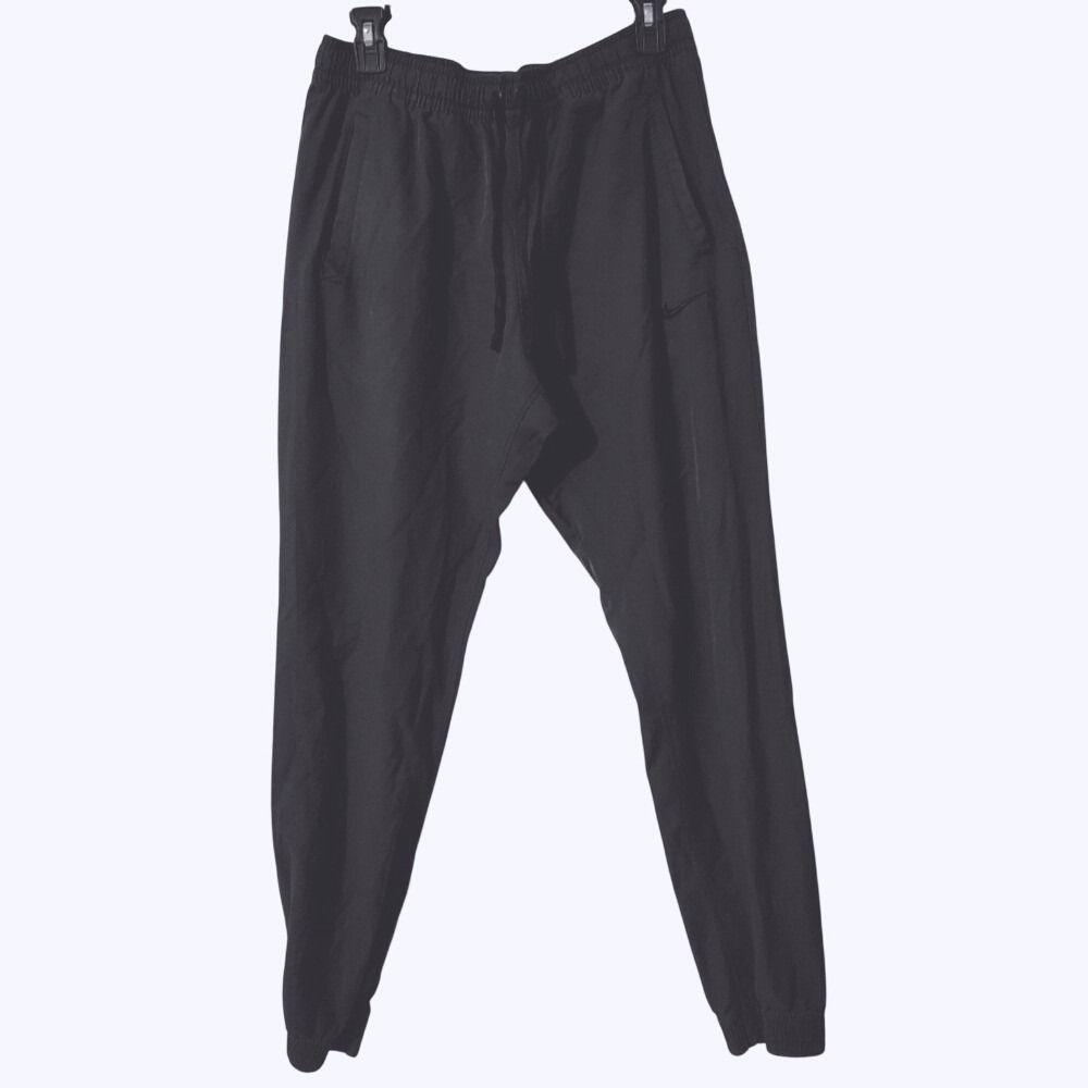 Nike Vintage Navy Lined Jogger Track Pants YOUTH Large